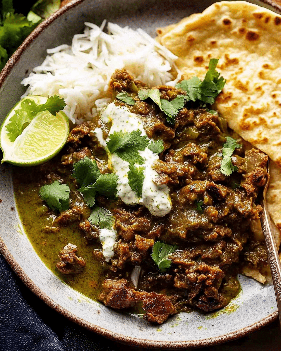 Qeema Indian Curried Beef