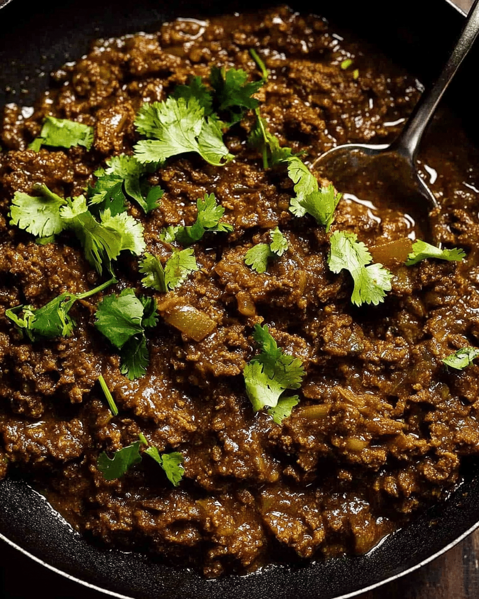 Qeema Indian Curried Beef