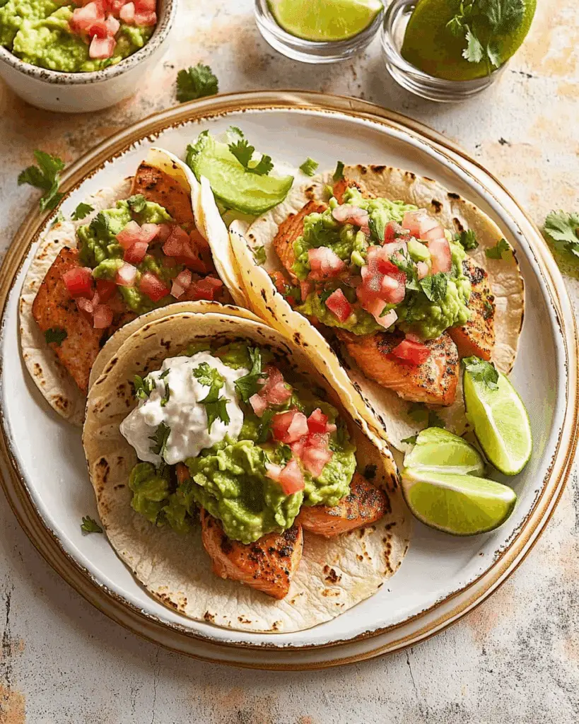 Salmon Tacos