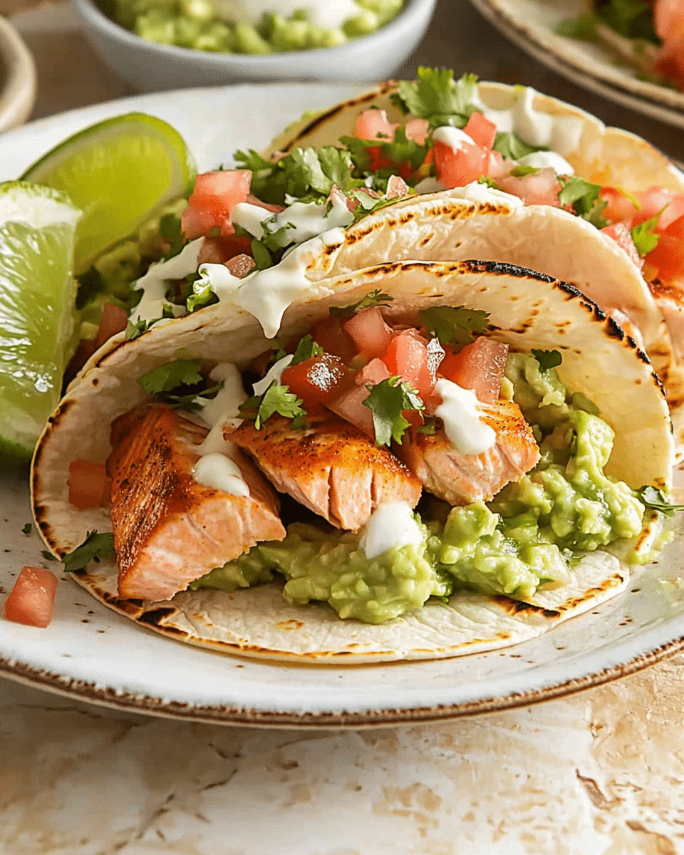 Salmon Tacos