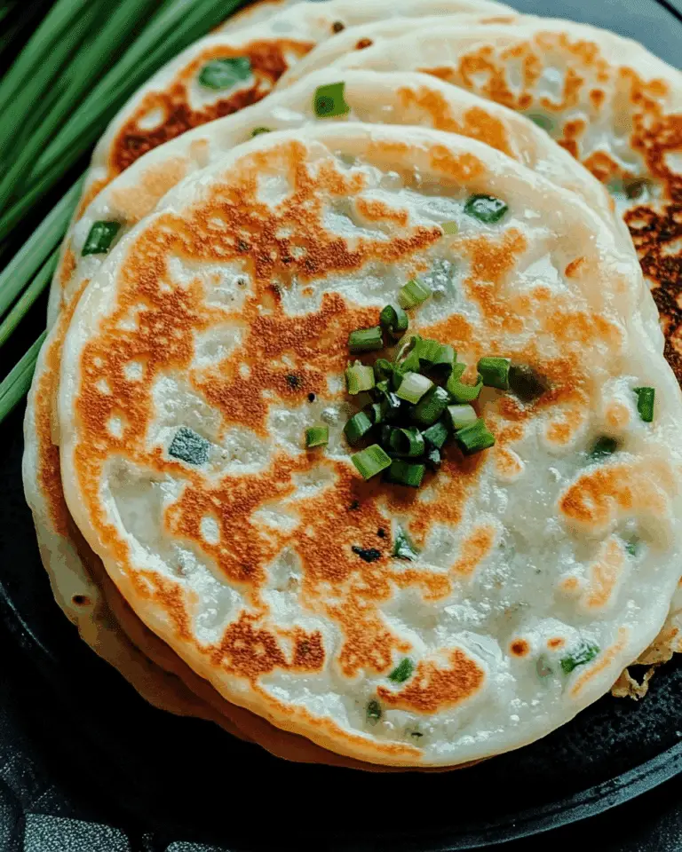 Chinese Scallion Pancakes