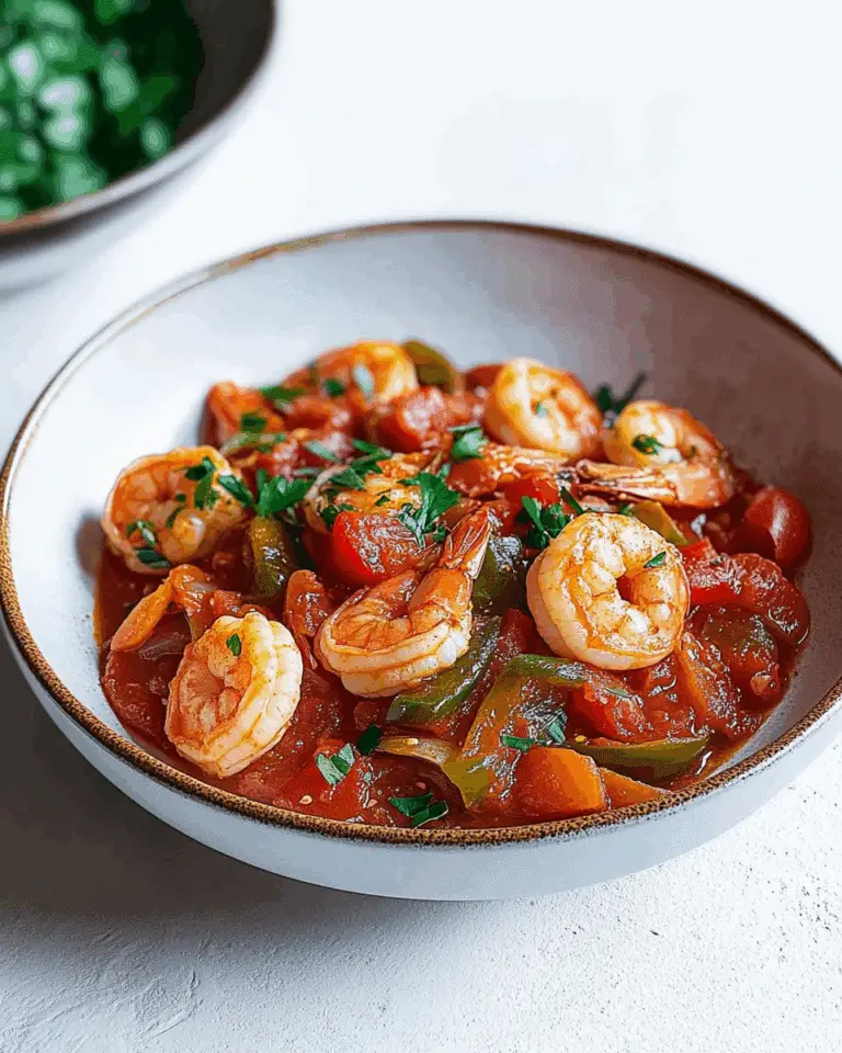 Shrimp Bake in Tomato Sauce