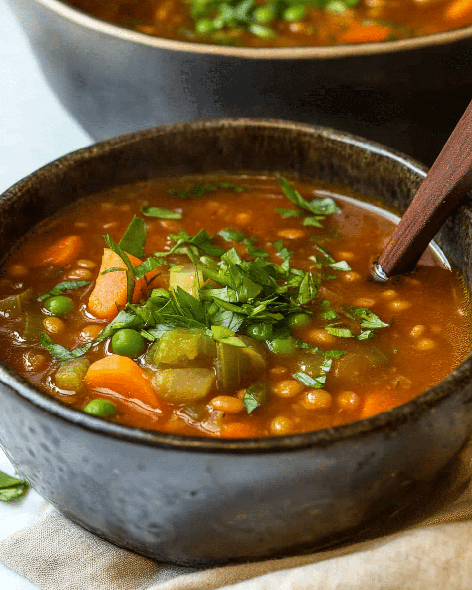 Slow Cooker Lentil Soup