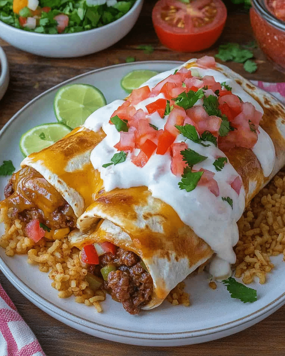 Slow Cooker Beef Burrito