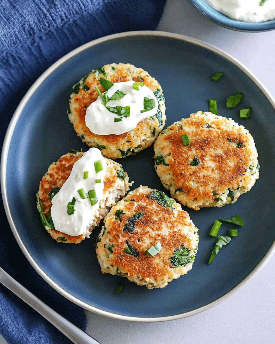 Spinach Feta Salmon Burgers
