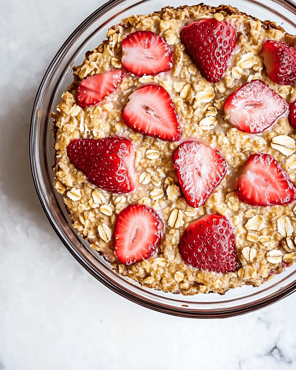 Strawberry Baked Oatmeal