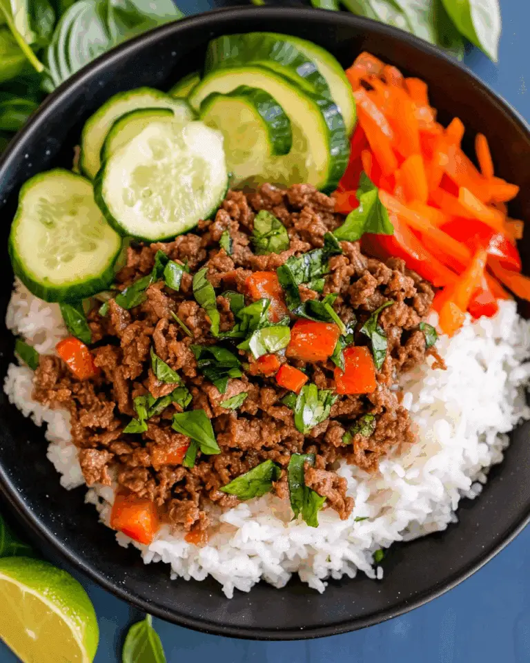 Thai Beef Bowls