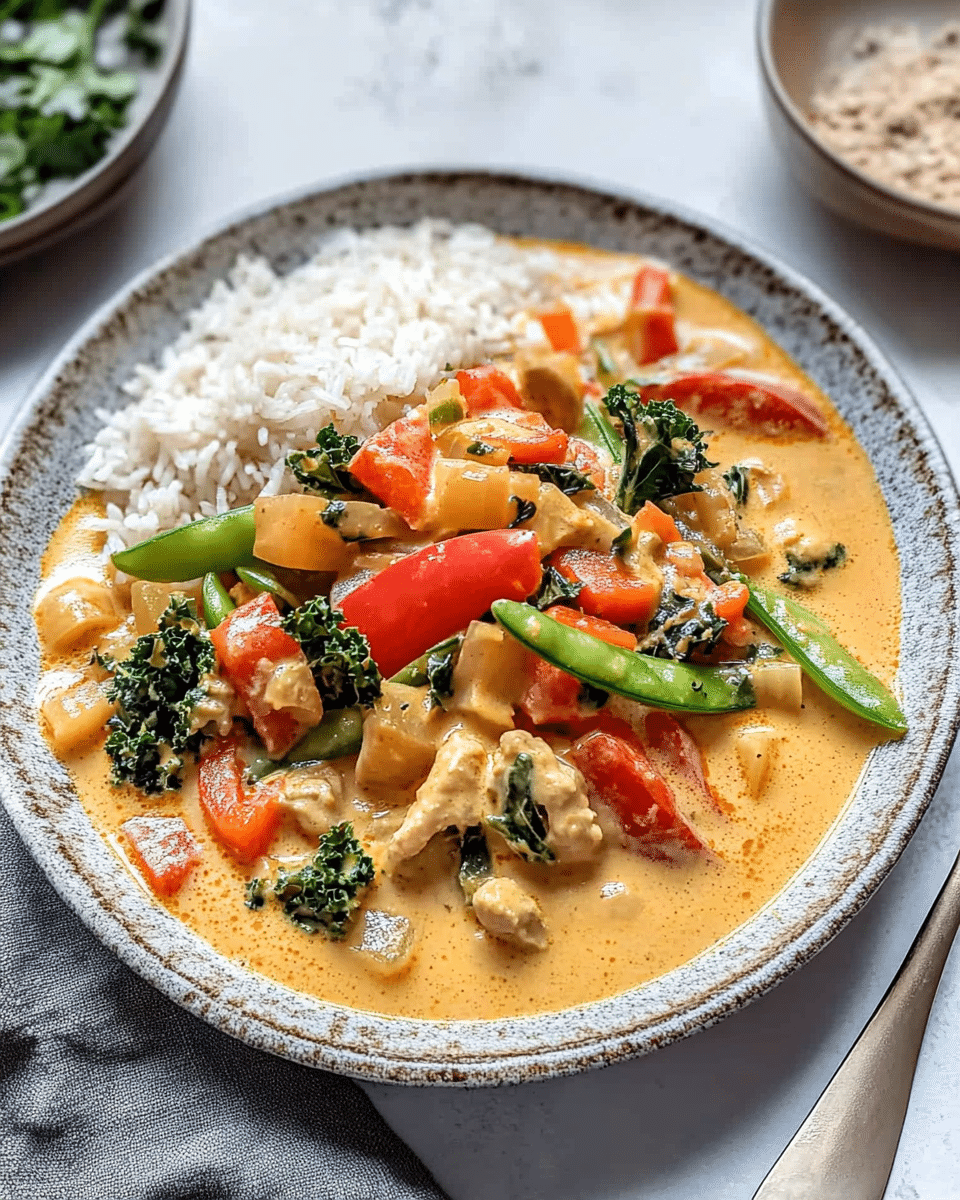 Thai Red Curry with Vegetables