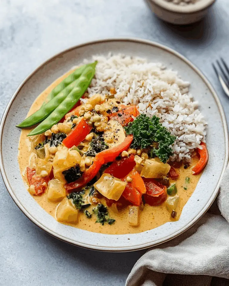 Thai Red Curry with Vegetables