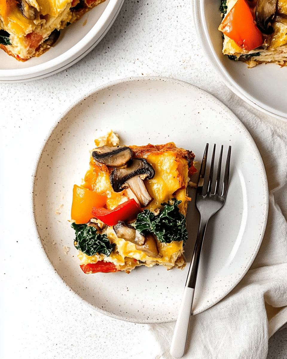Vegetarian Breakfast Strata