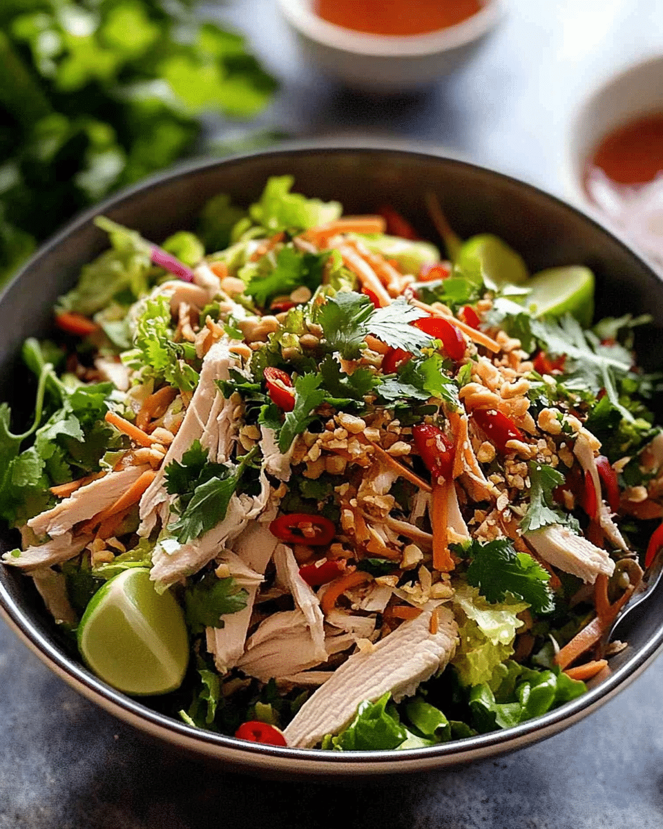 Vietnamese Chicken Salad