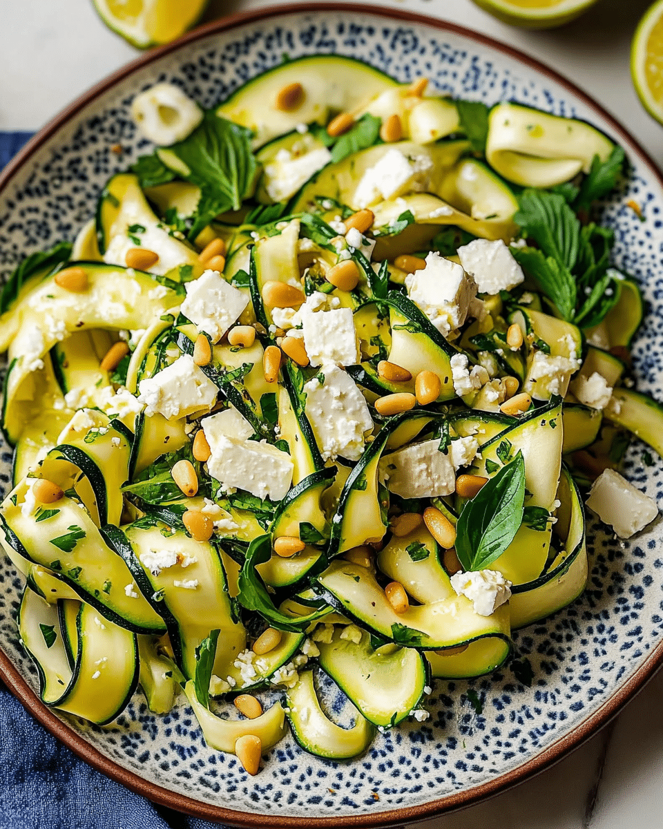 Zucchini Salad Iam Starved