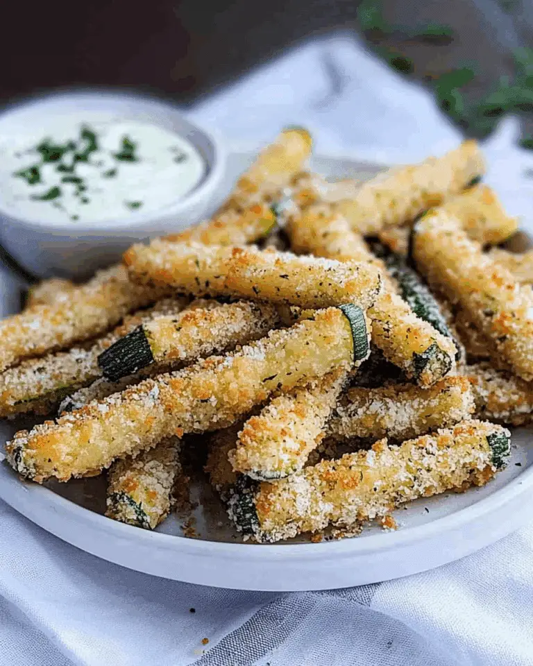 Baked Zucchini Fries