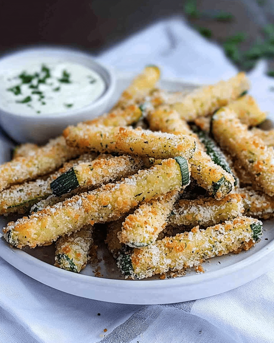 Baked Zucchini Fries