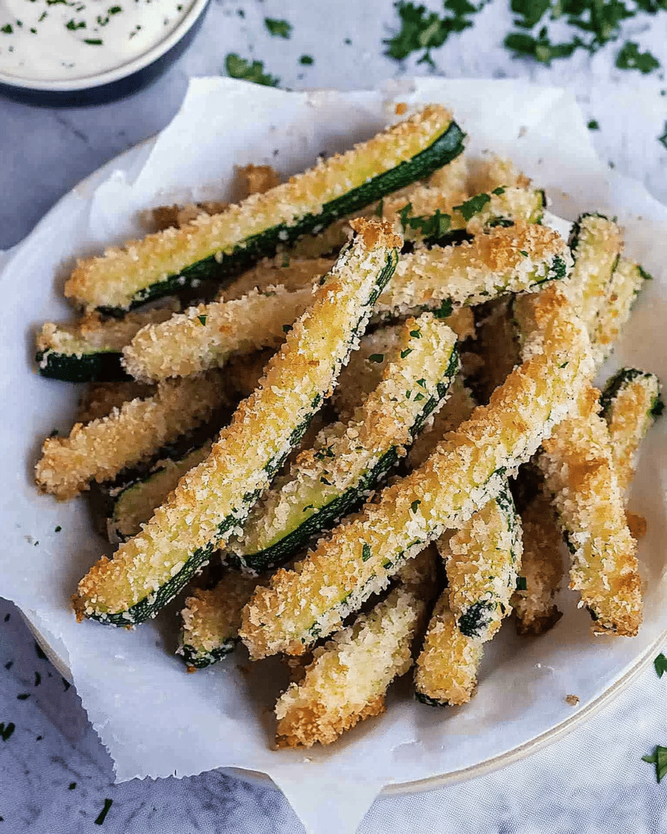 Baked Zucchini Fries