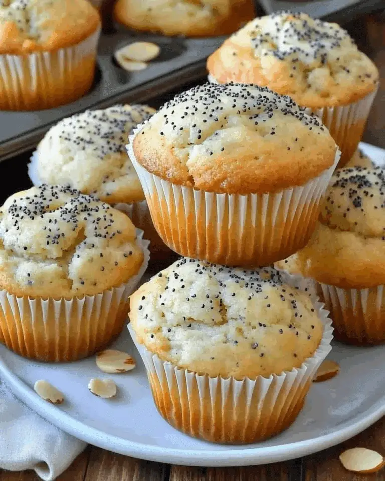 Almond Poppy Seed Muffins