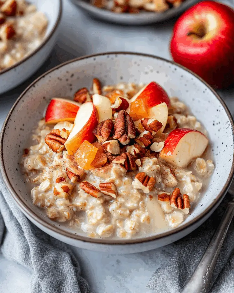 Apple Cinnamon Oatmeal