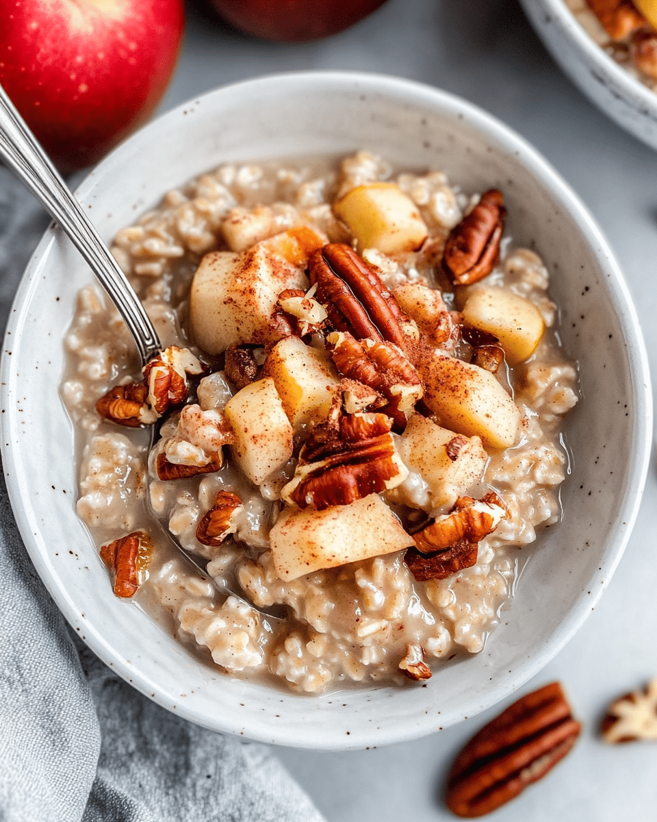 Apple Cinnamon Oatmeal