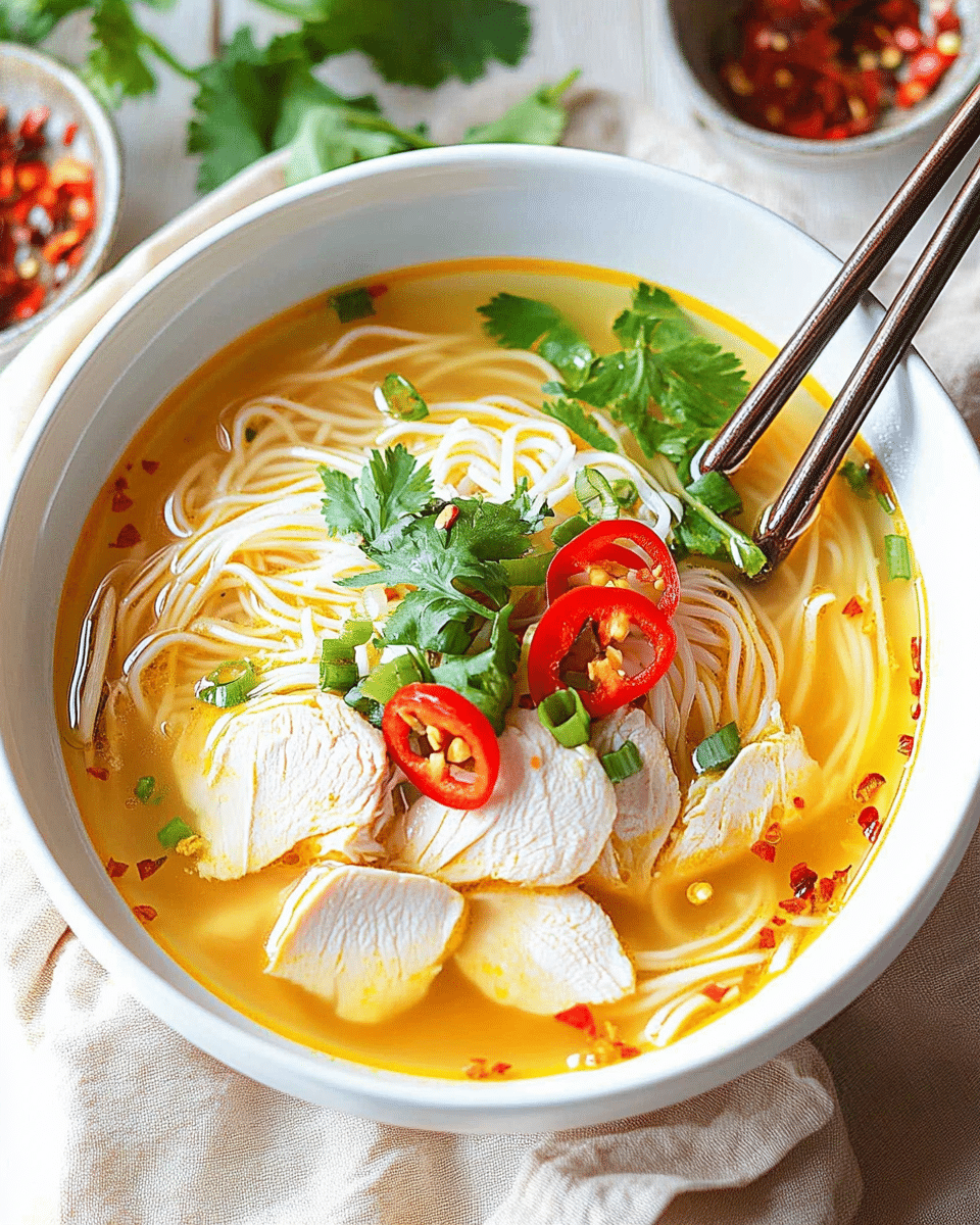 Asian Chicken Noodle Soup