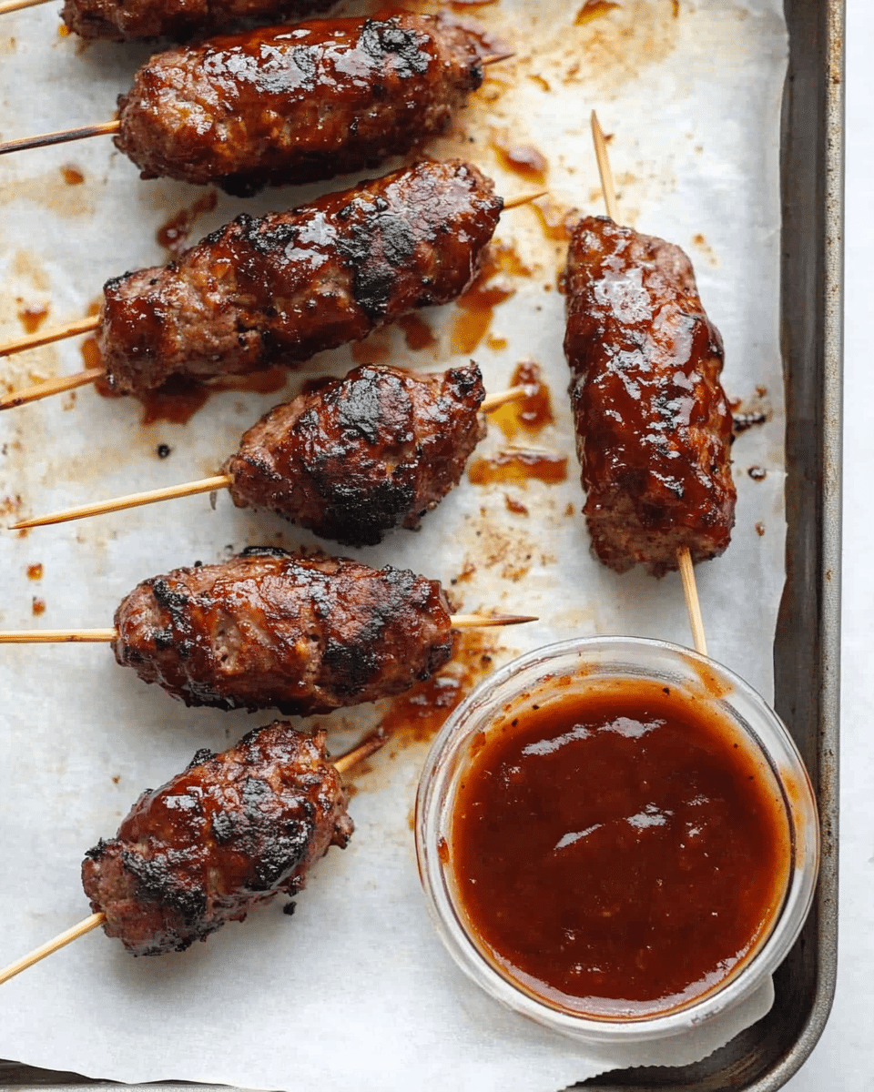 Meatloaf Skewers