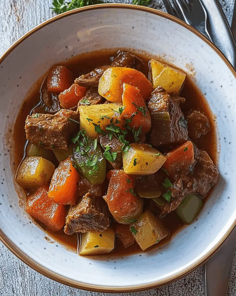 Baked Beef Stew