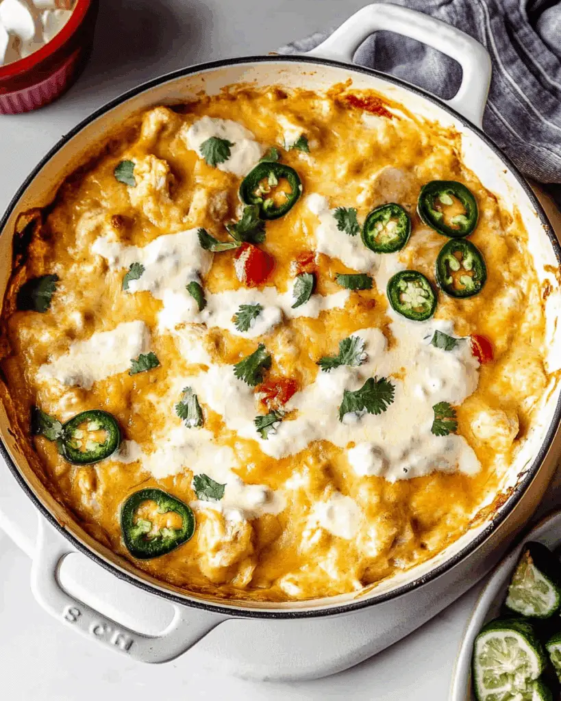 Chicken Queso Dip