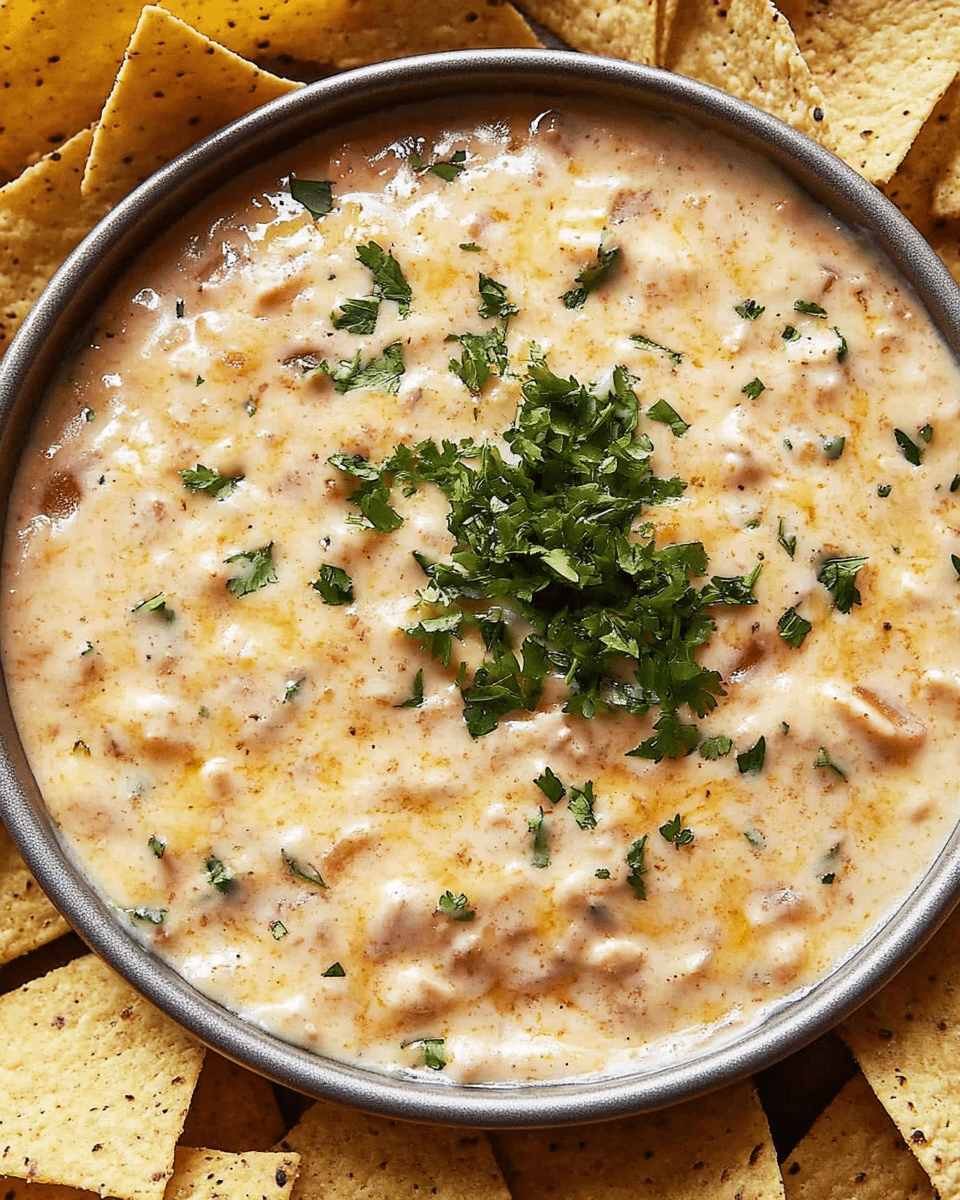 Chicken Queso Dip
