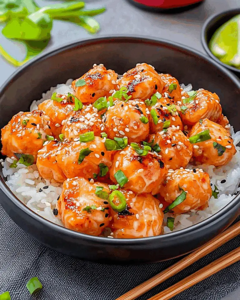 Bang Bang Salmon Bites