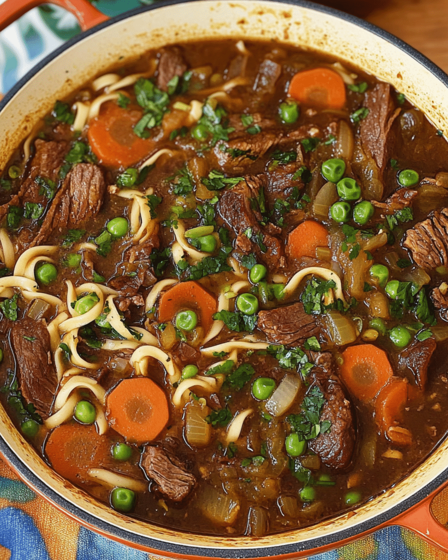 Braised Beef Noodle Soup