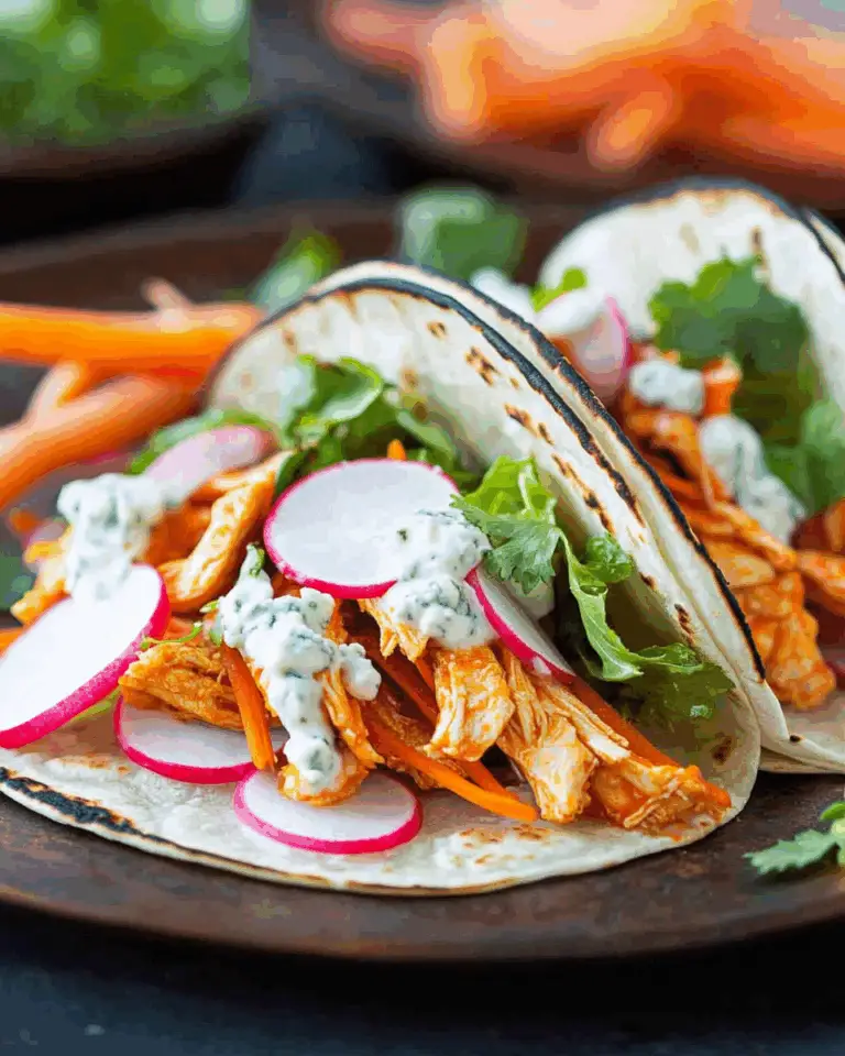 Buffalo Chicken Tacos