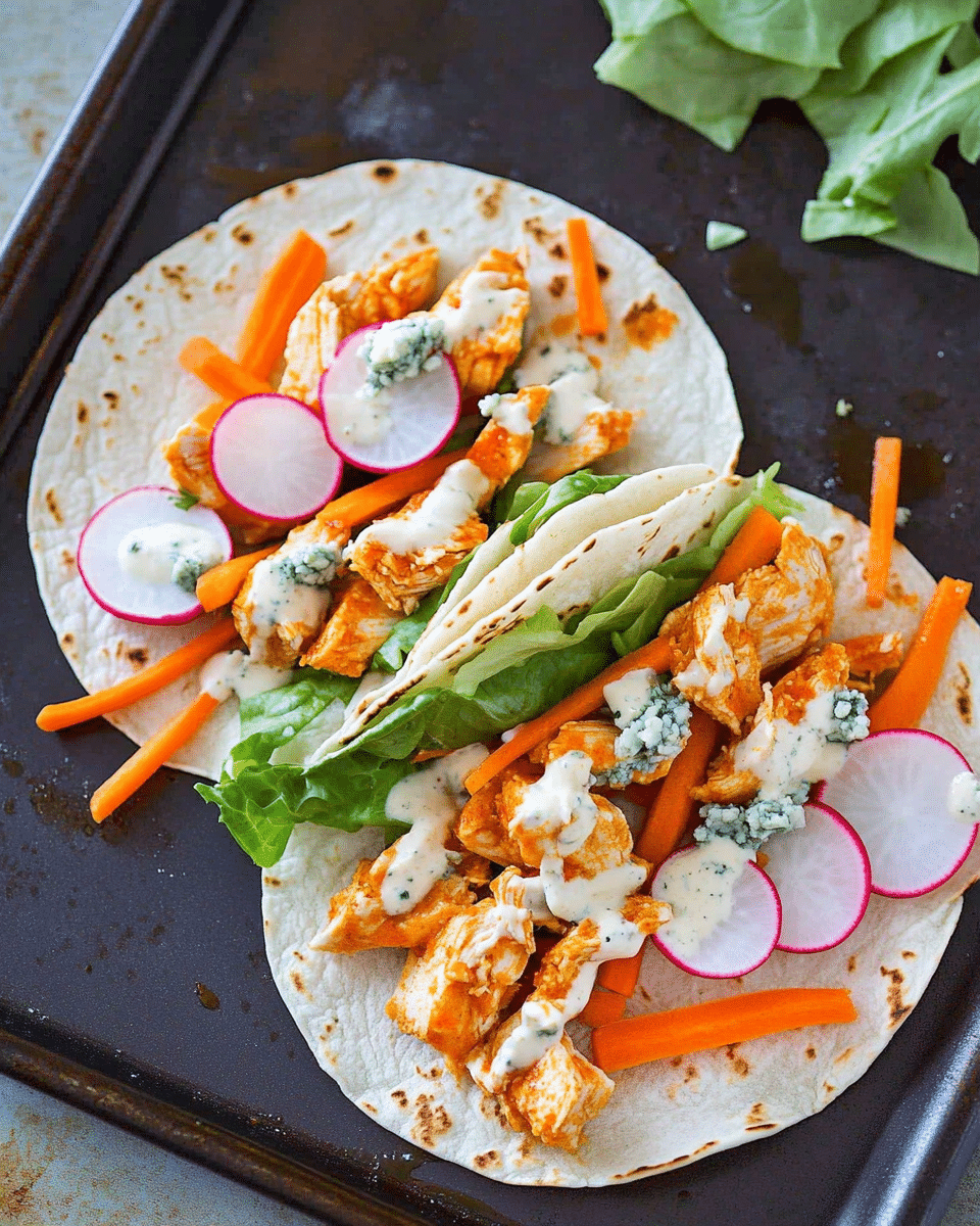 Buffalo Chicken Tacos