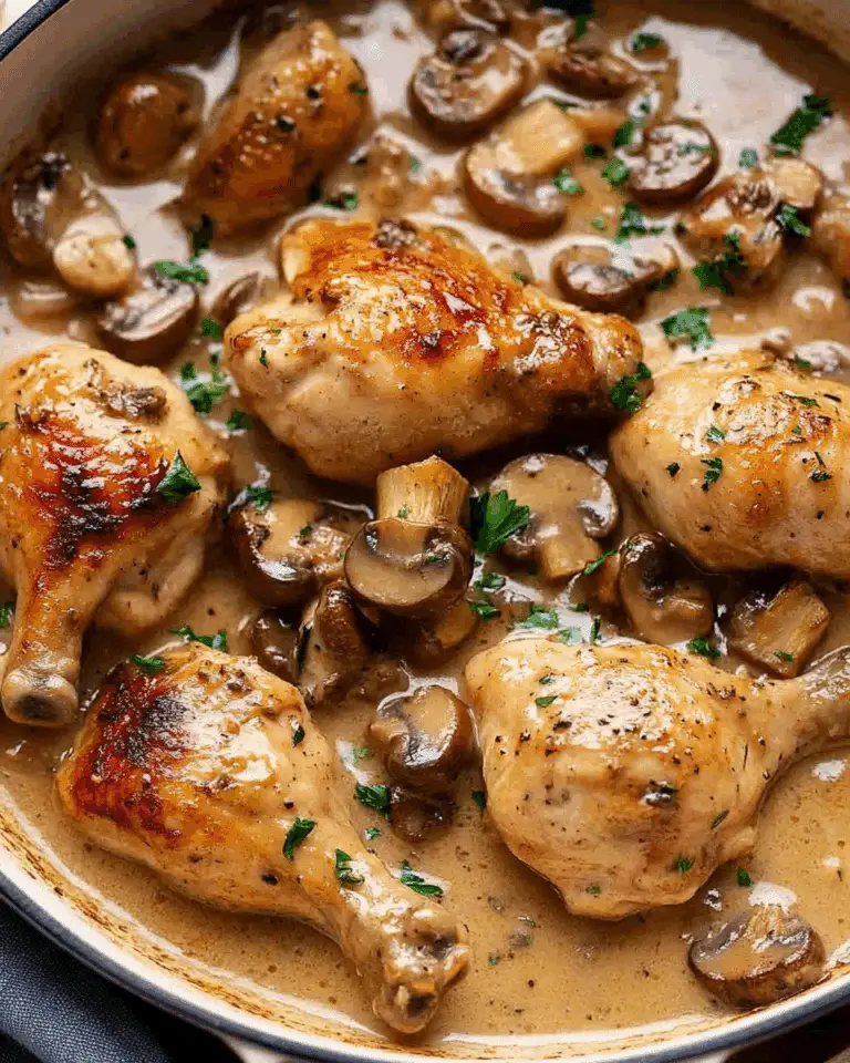 Chicken Fricassée