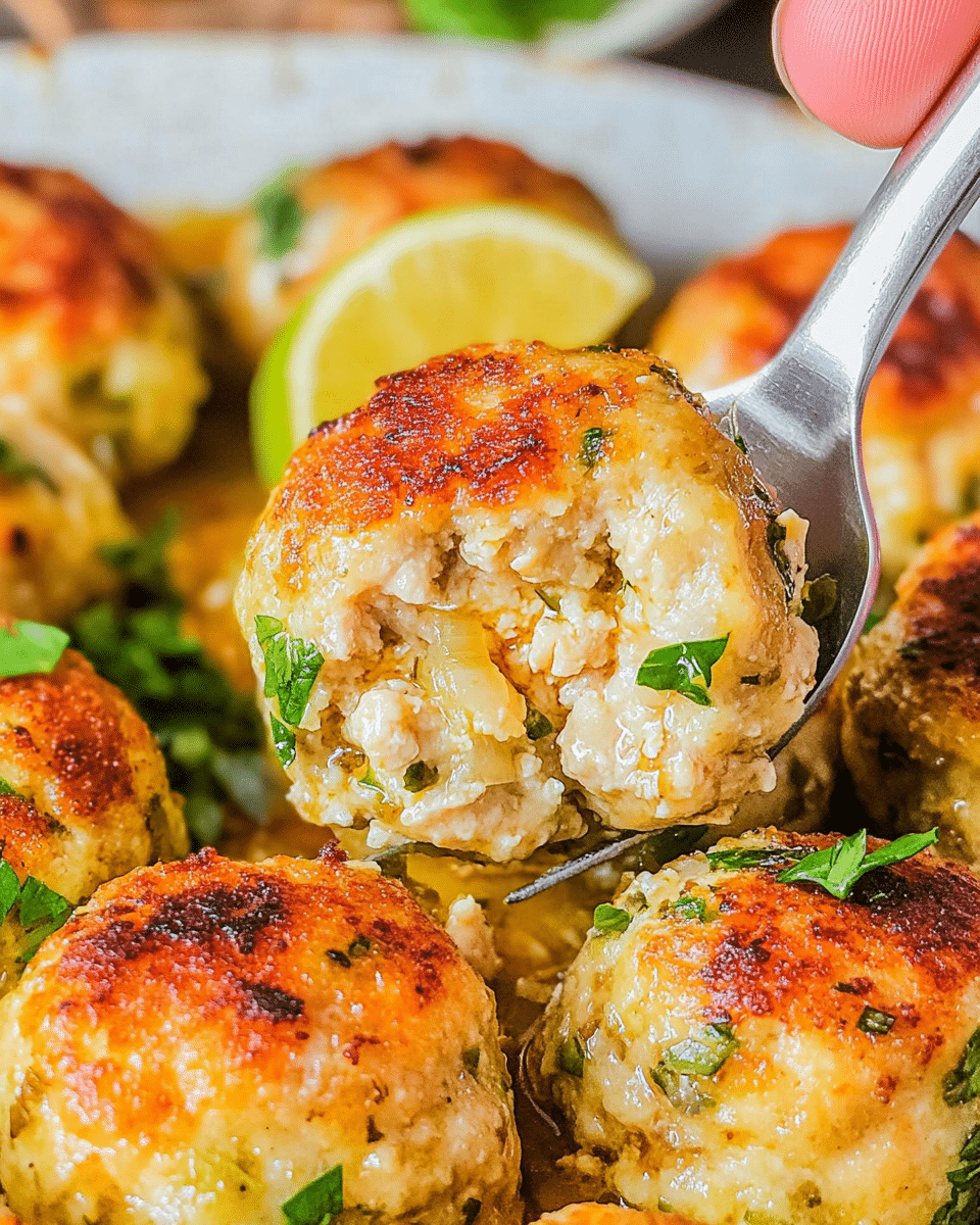 Chicken Piccata Meatballs