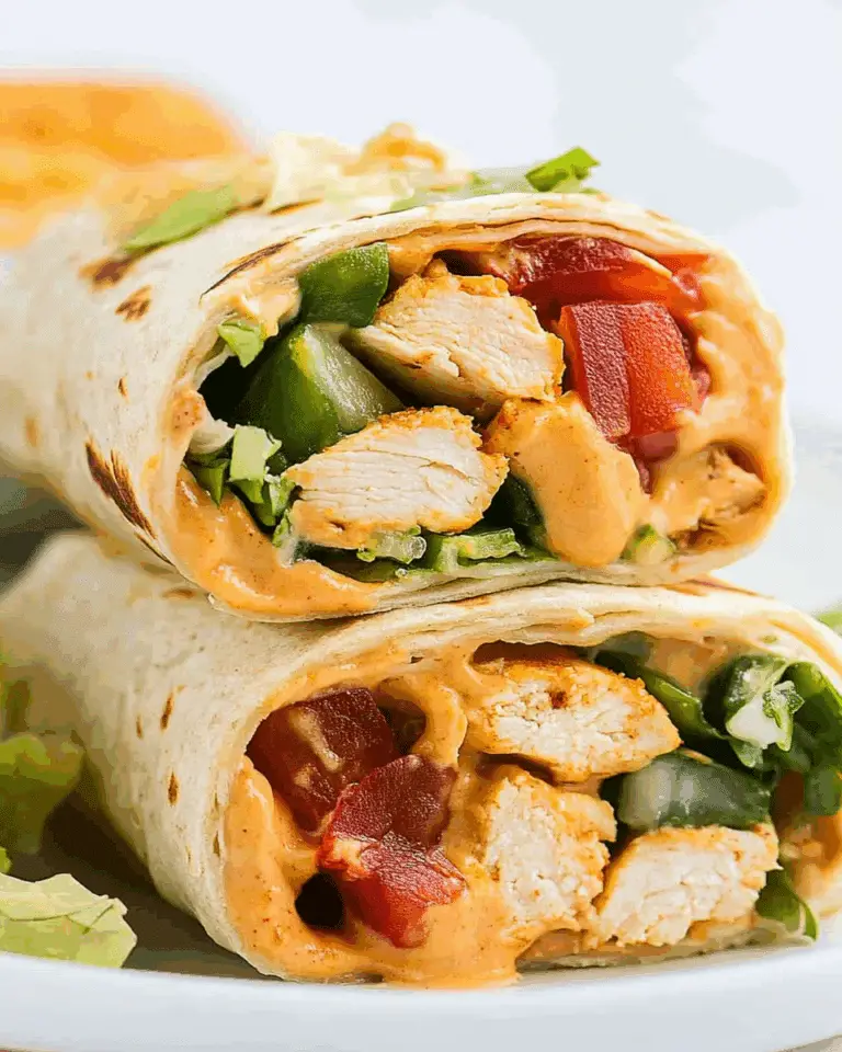 Chipotle Chicken Wrap