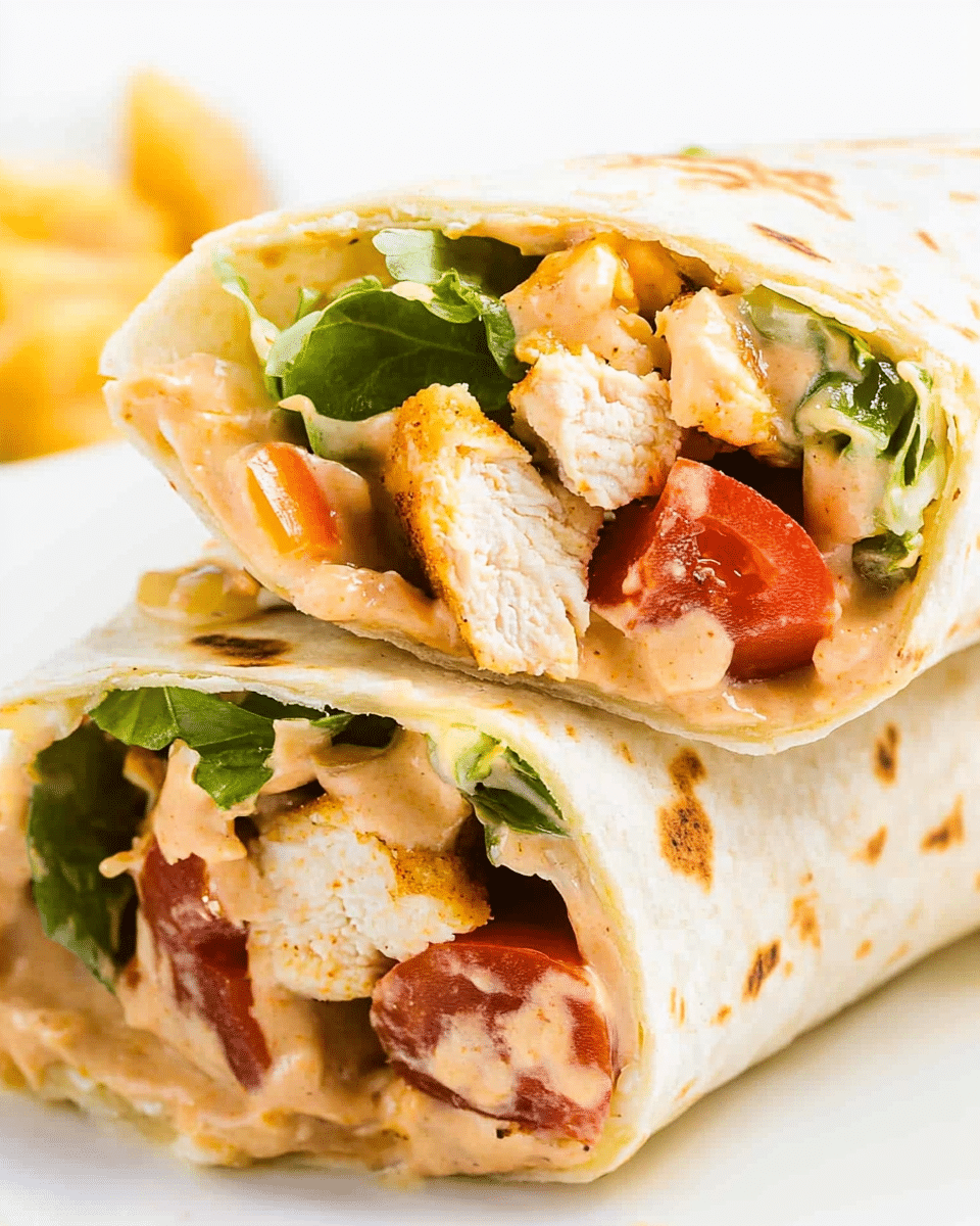 Chipotle Chicken Wrap