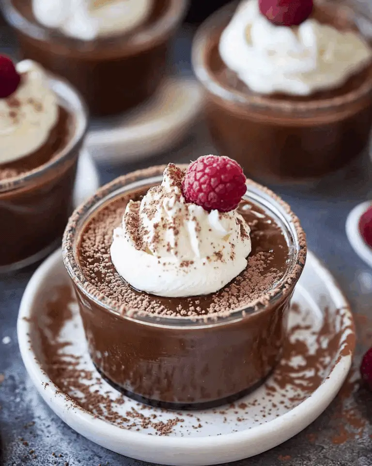 Chocolate Pots De Crème