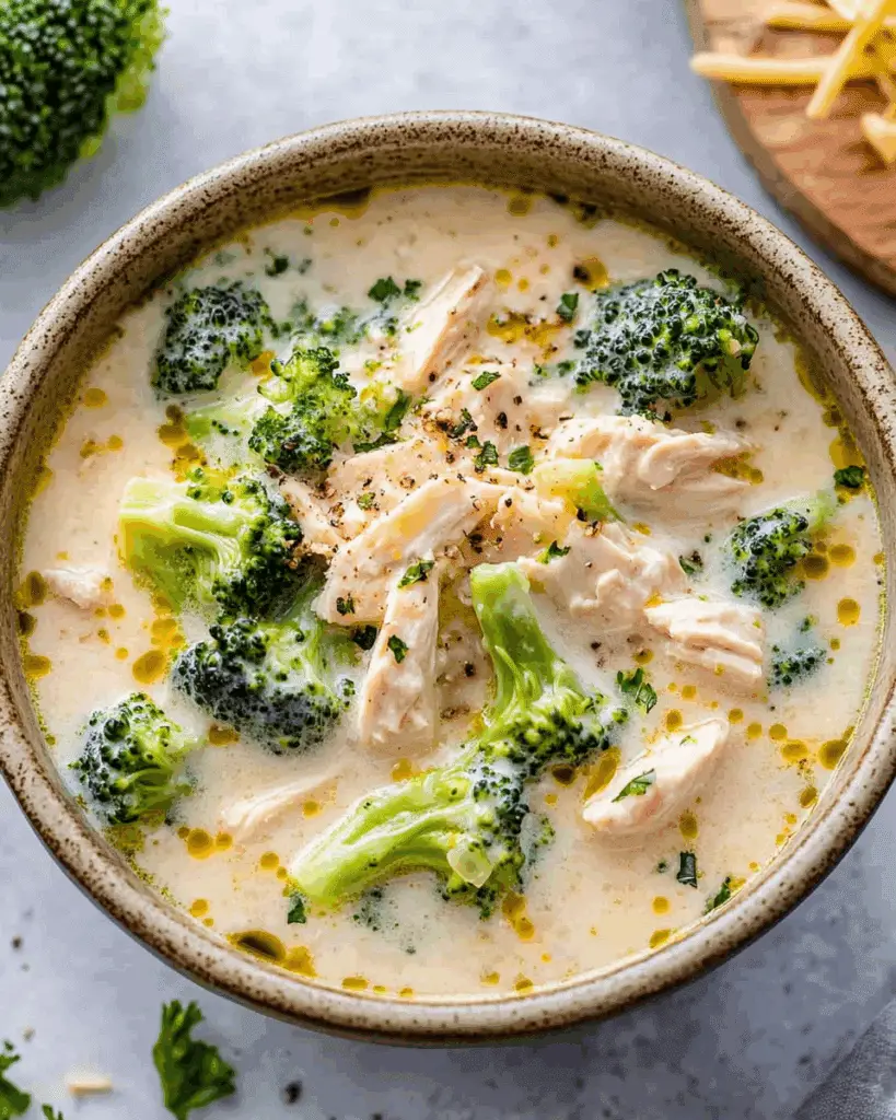 Broccoli Chicken Soup