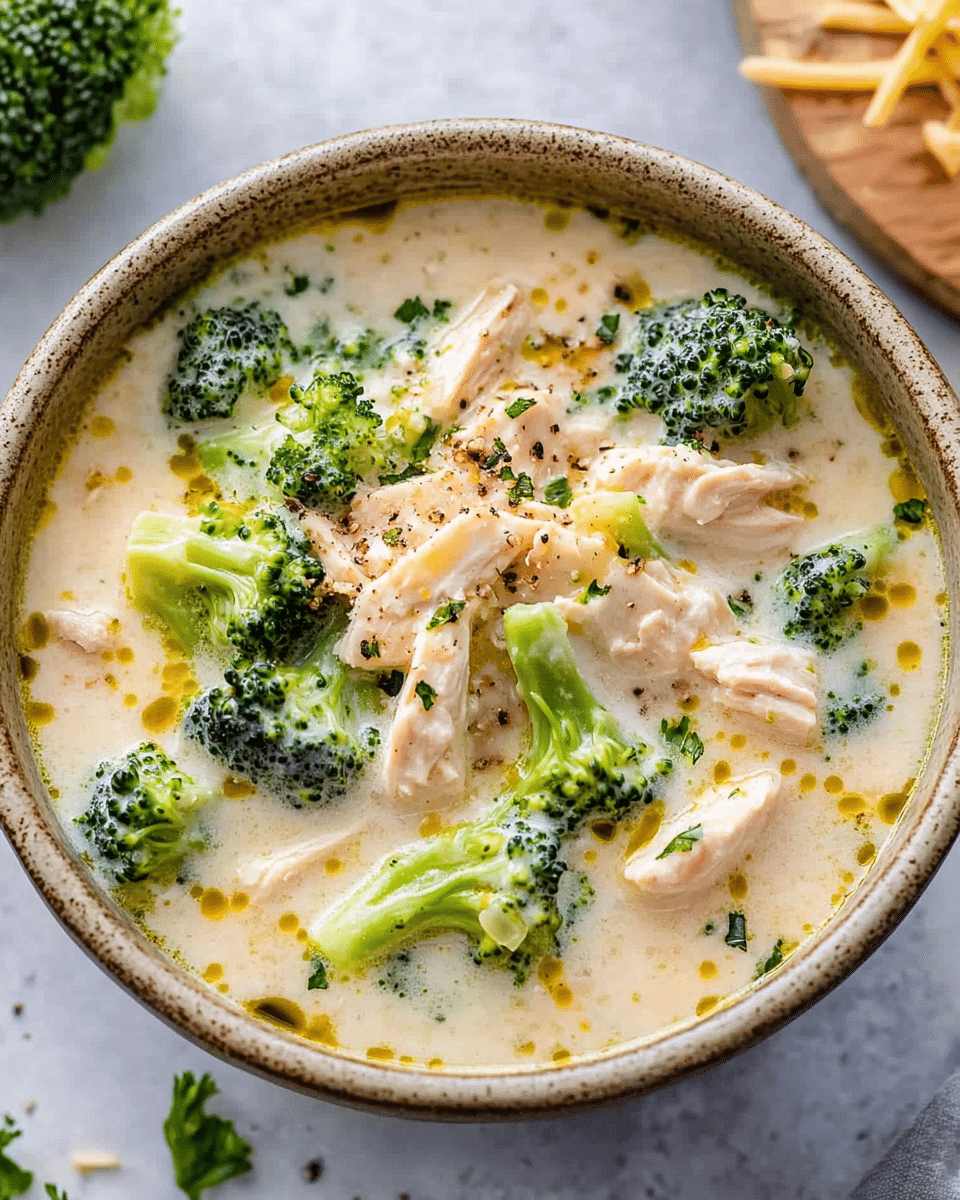 Broccoli Chicken Soup