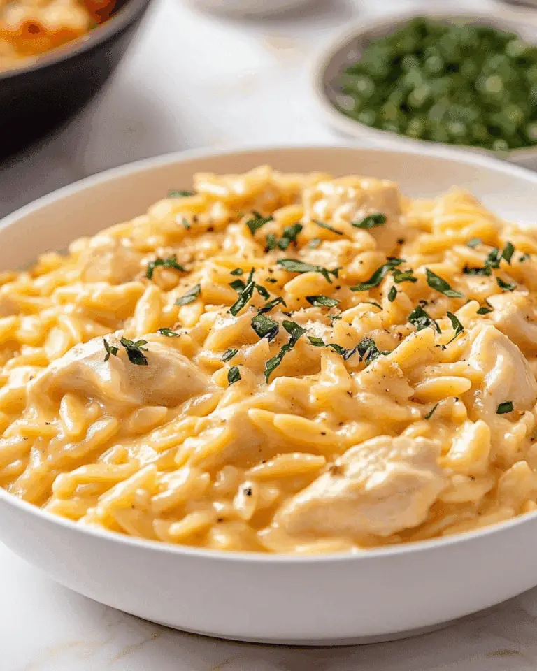 Creamy Chicken Orzo