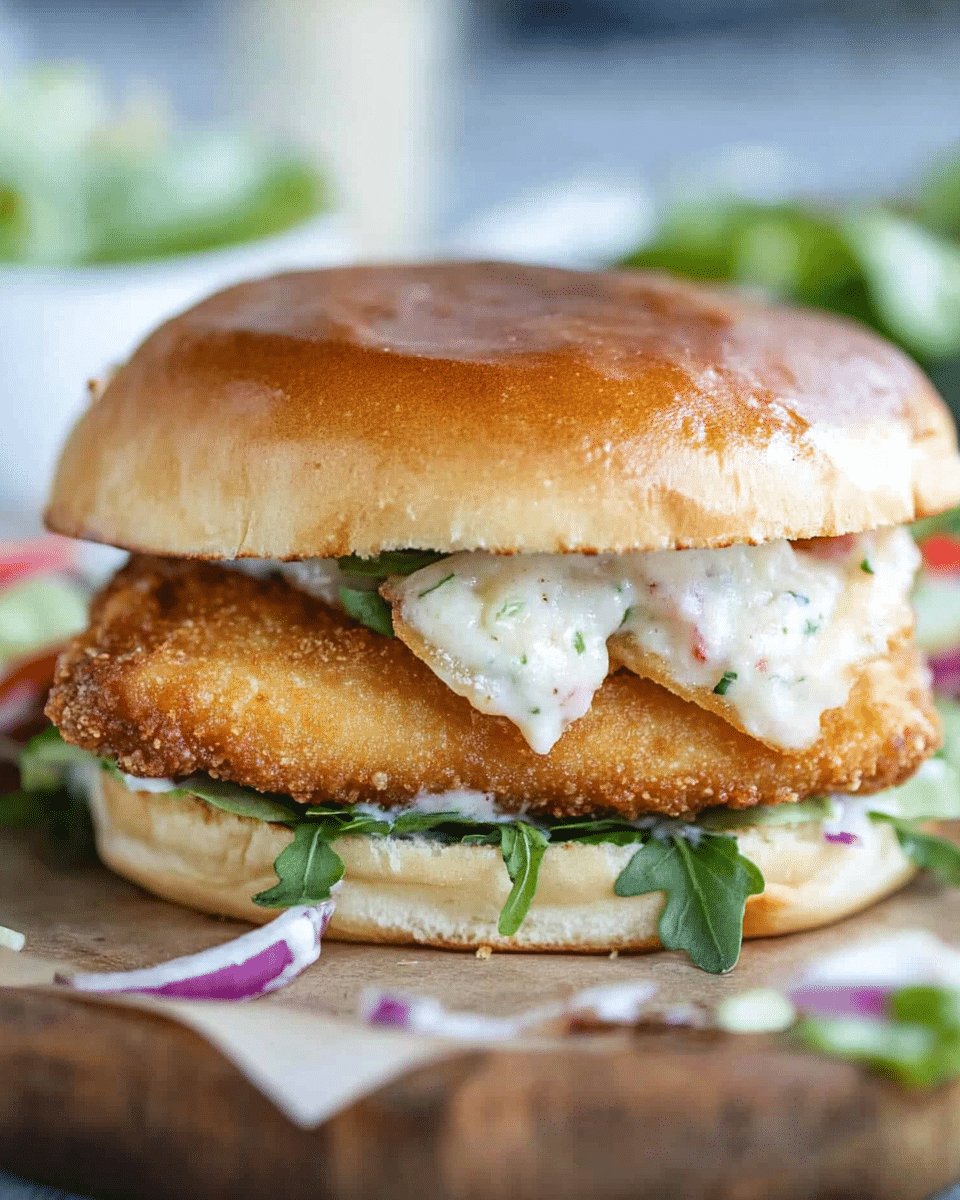 Crispy Fish Sandwich