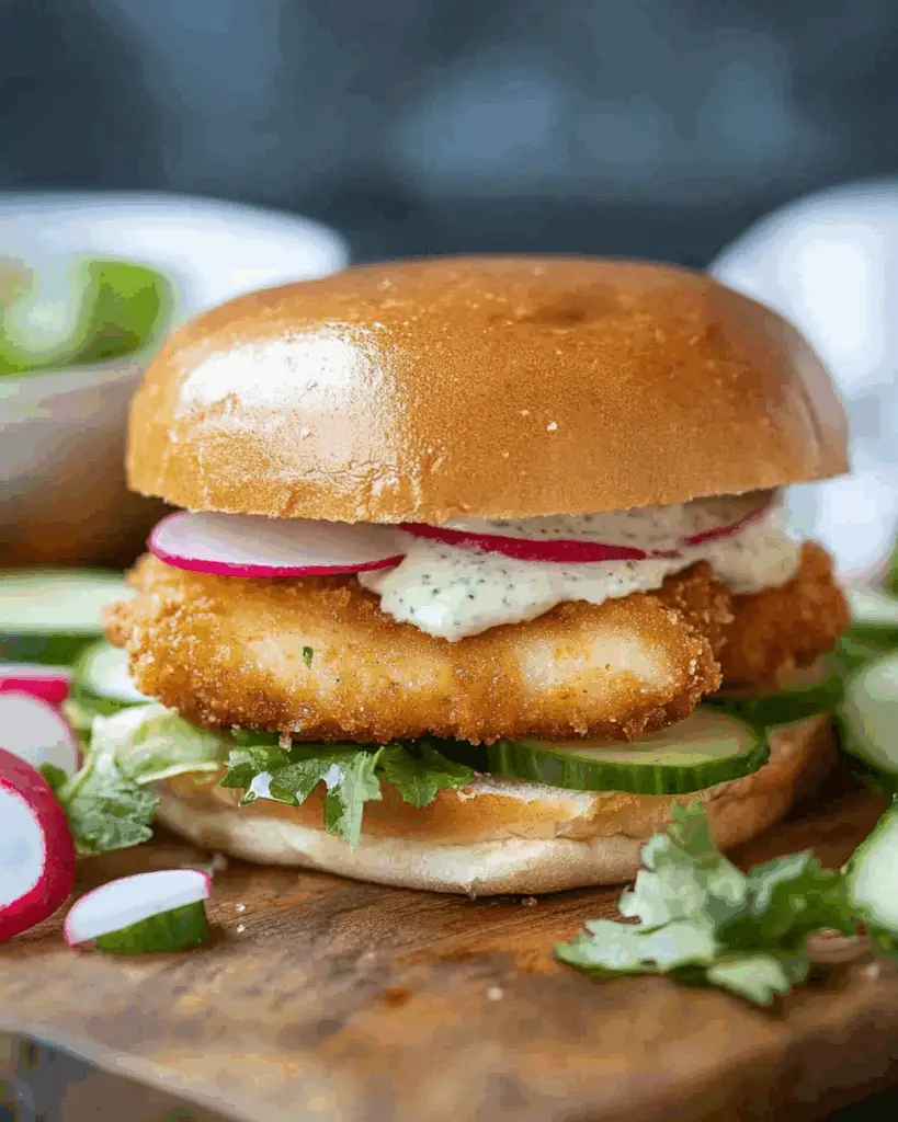 Crispy Fish Sandwich