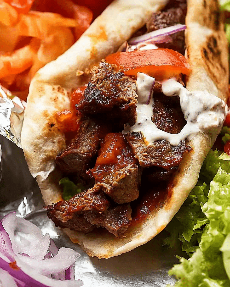 Homemade Doner Kebab