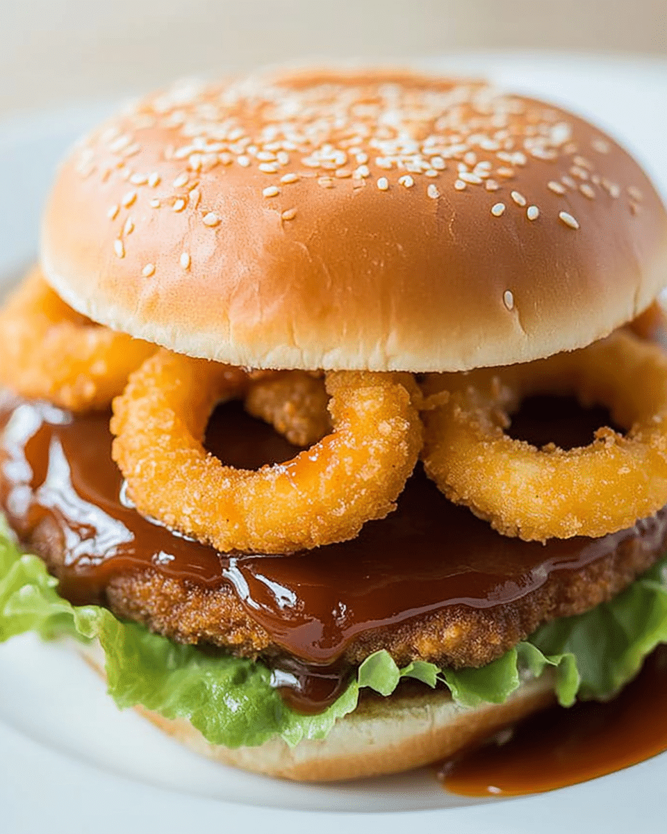 Honey BBQ Cowboy Burgers