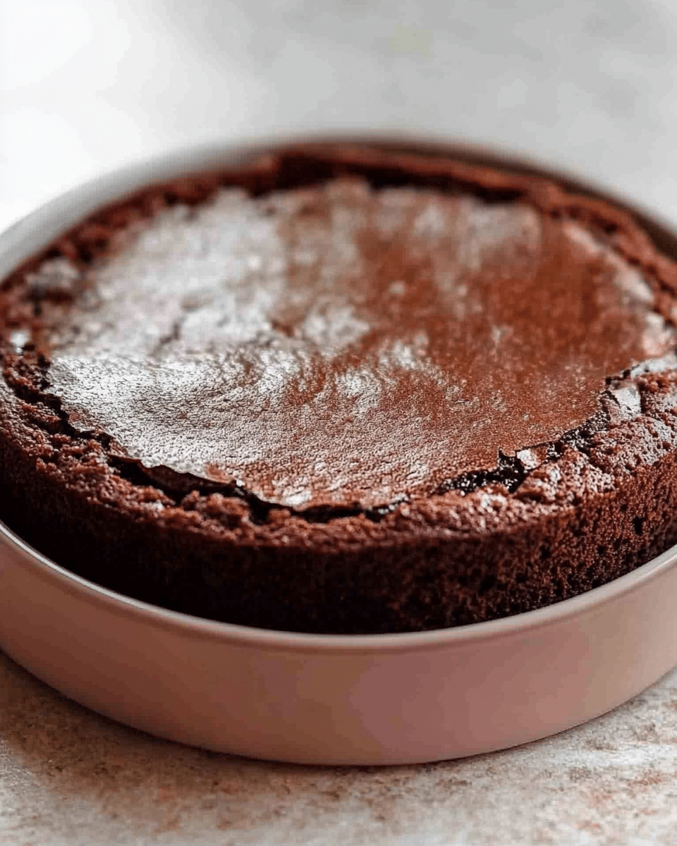 Hot Chocolate Fudge Cake