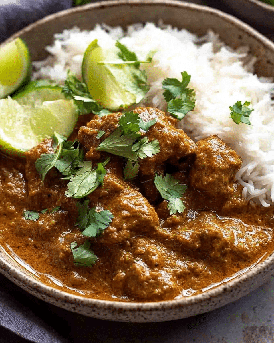 Indian Lamb Curry Rogan Josh