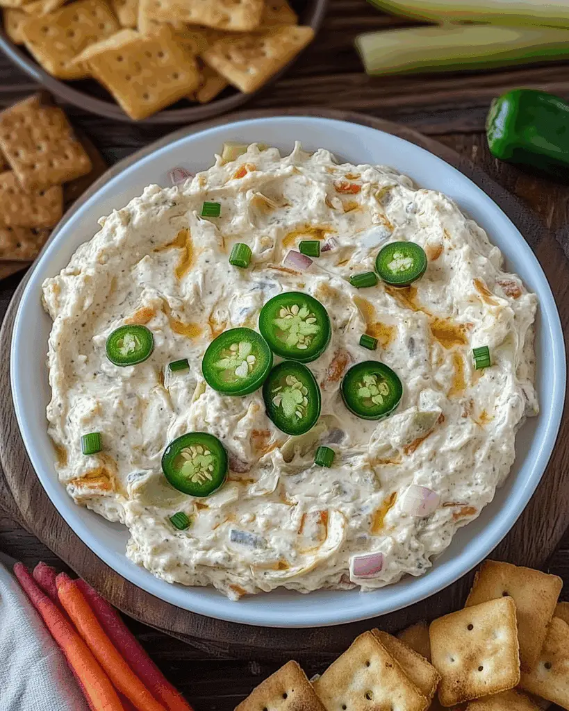 Jalapeño Artichoke Dip