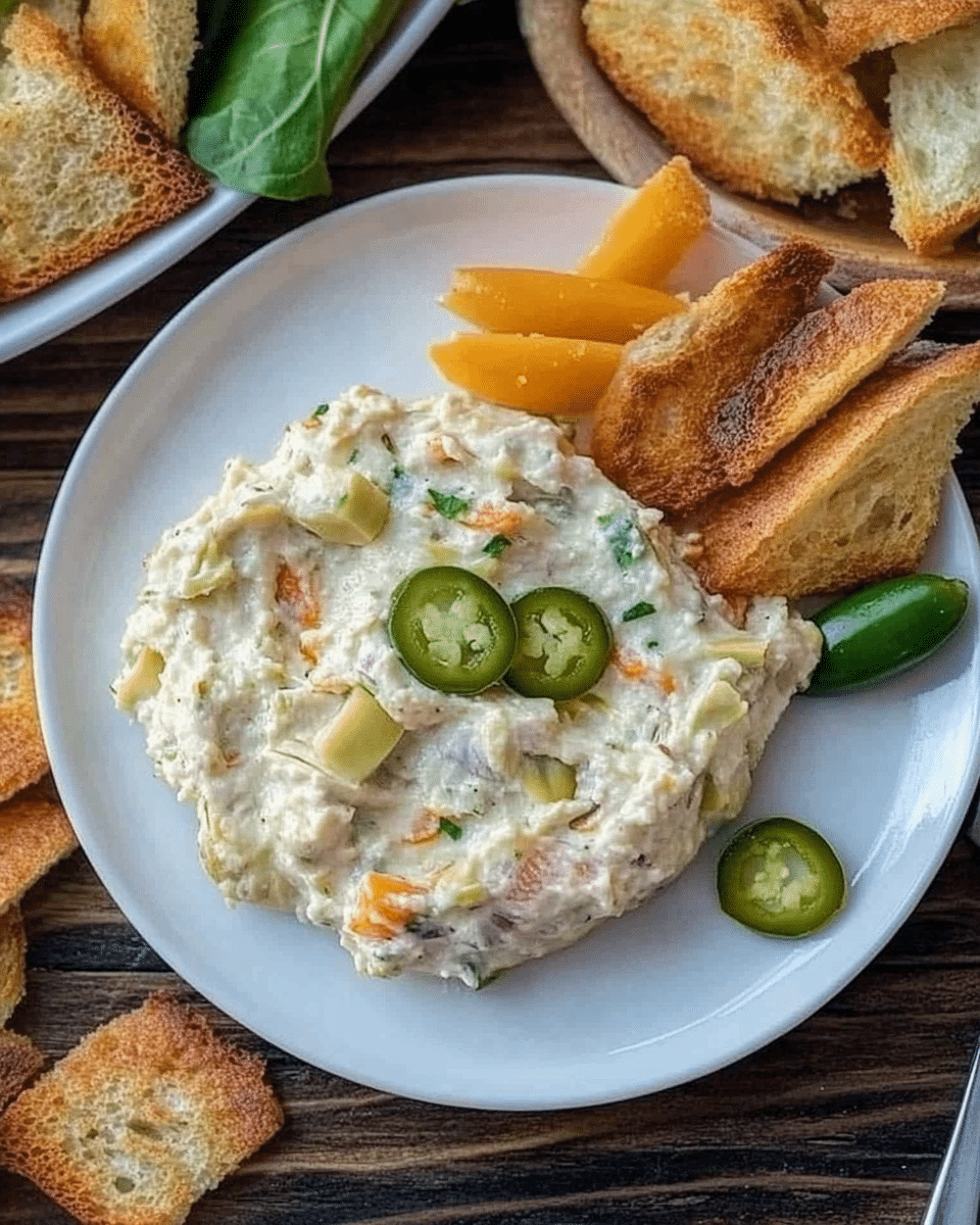 Jalapeño Artichoke Dip