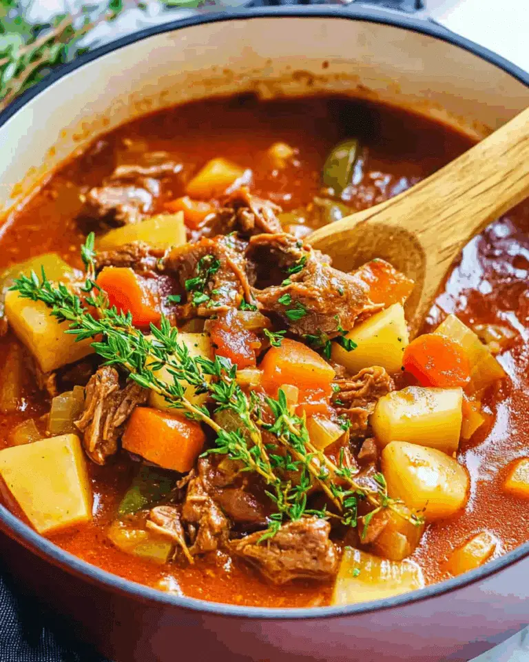 Leftover Roast Beef Stew