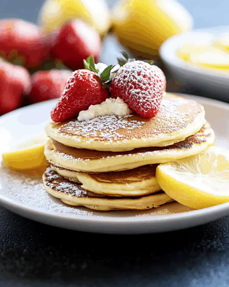 Lemon Ricotta Pancakes