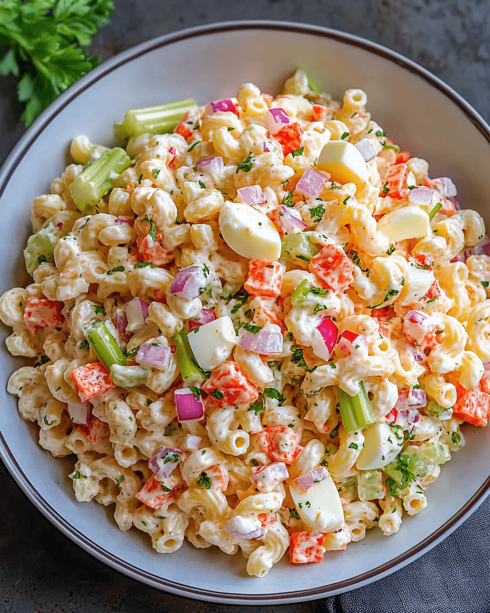 Classic Macaroni Salad